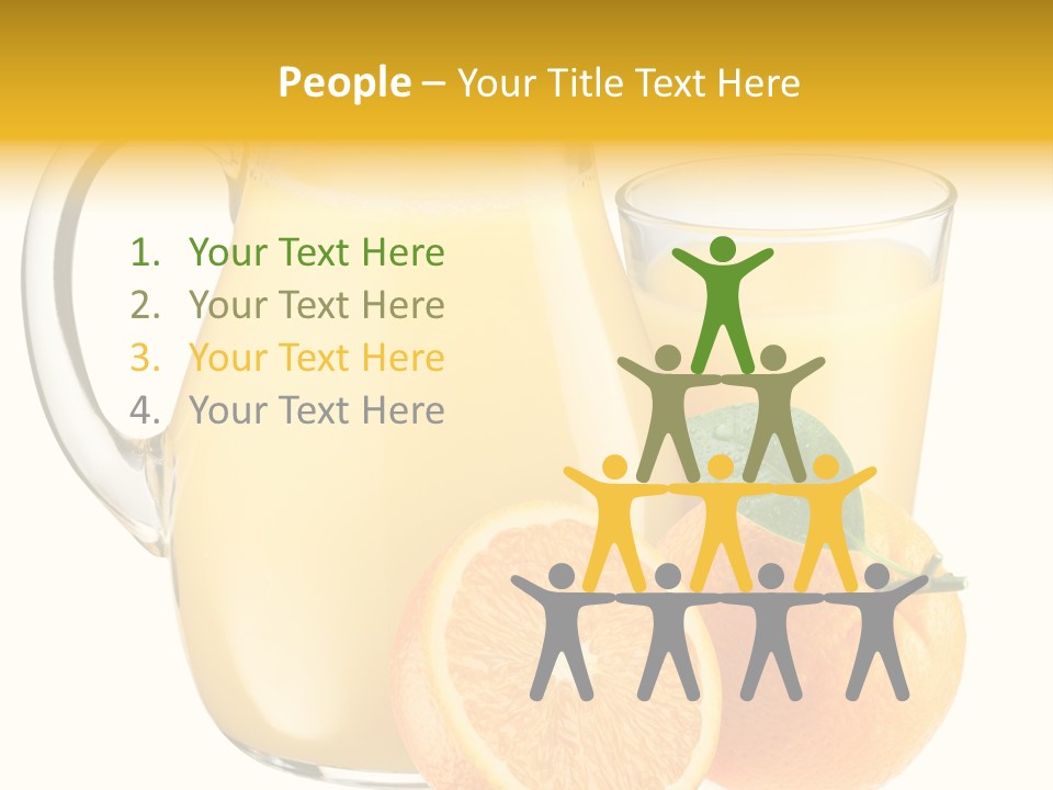 Health Food Piece PowerPoint Template