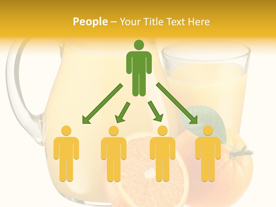 Health Food Piece PowerPoint Template