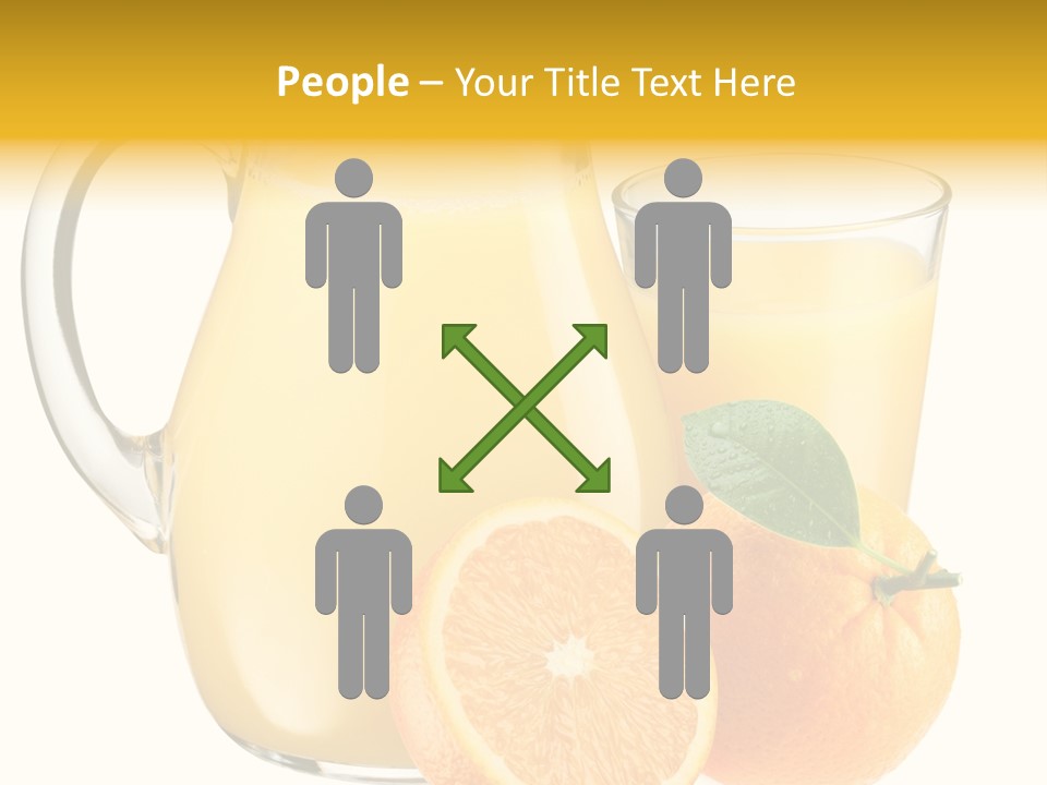 Health Food Piece PowerPoint Template