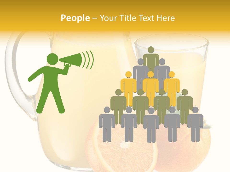 Health Food Piece PowerPoint Template