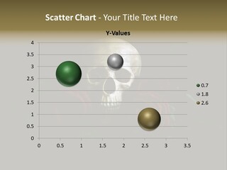 Outline Funeral Plant PowerPoint Template