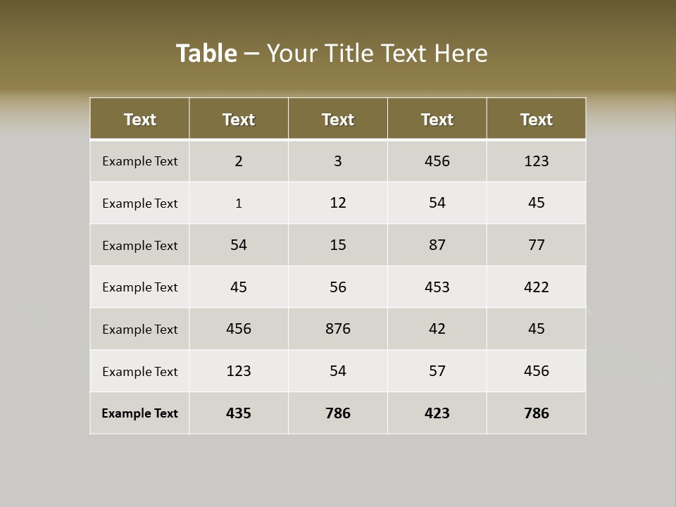 Outline Funeral Plant PowerPoint Template