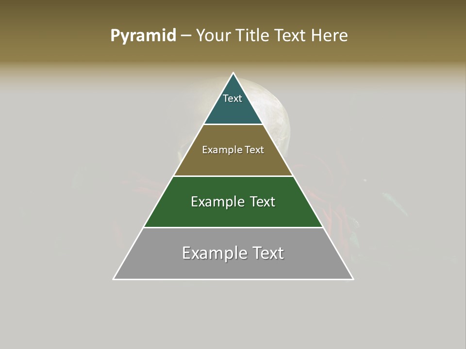 Outline Funeral Plant PowerPoint Template