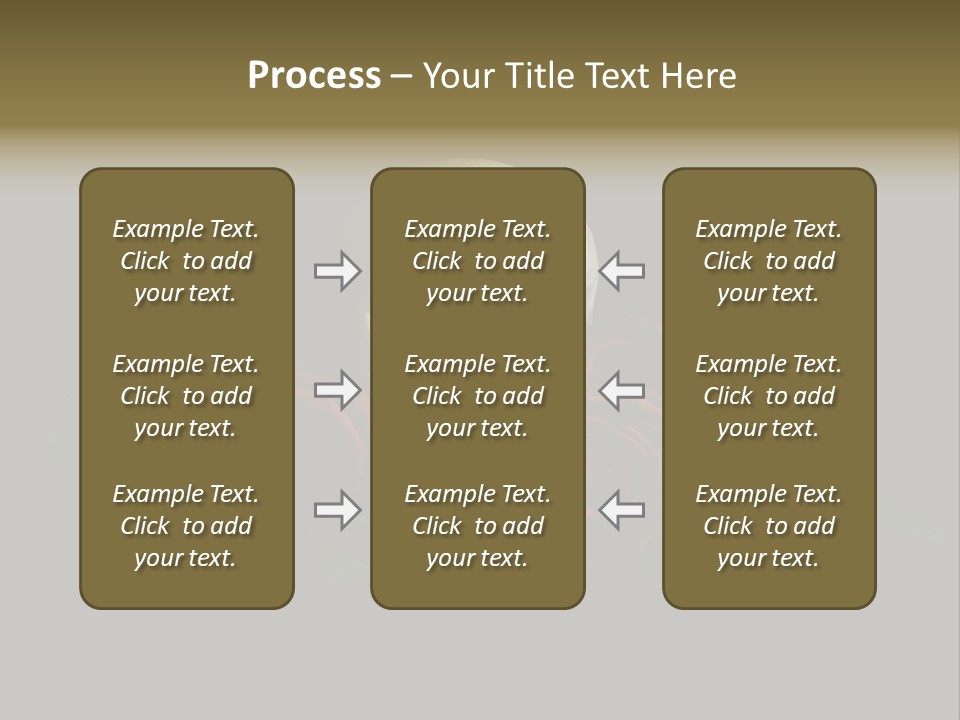 Outline Funeral Plant PowerPoint Template