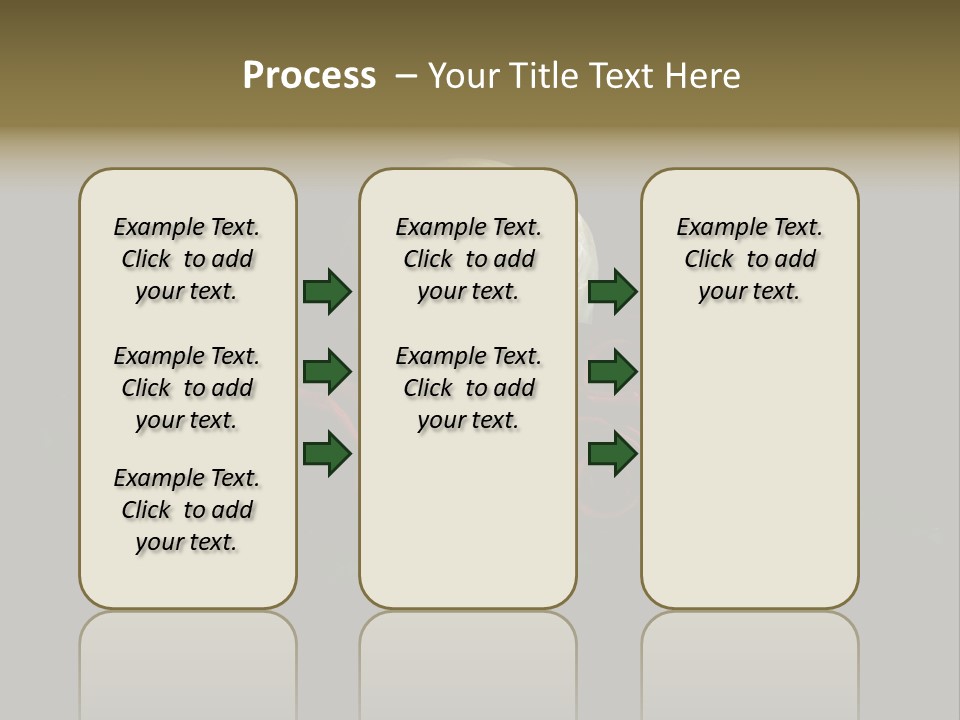 Outline Funeral Plant PowerPoint Template