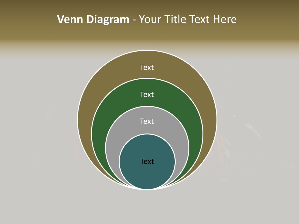 Outline Funeral Plant PowerPoint Template