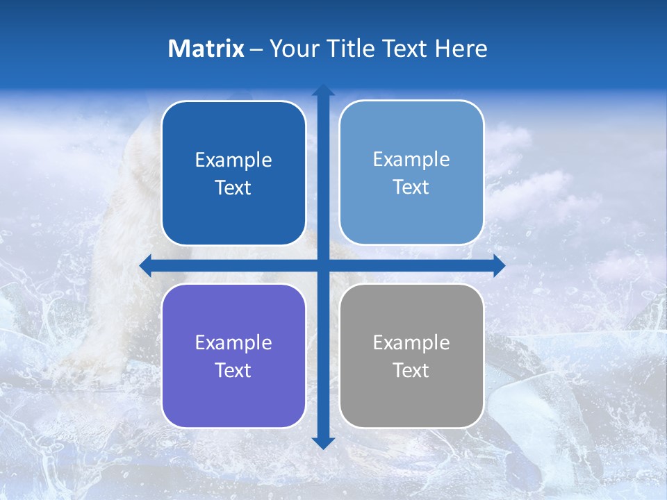 Endangered Swim Sea PowerPoint Template