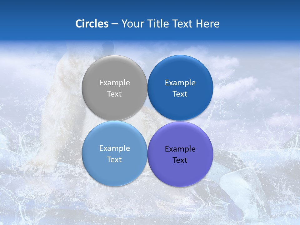 Endangered Swim Sea PowerPoint Template