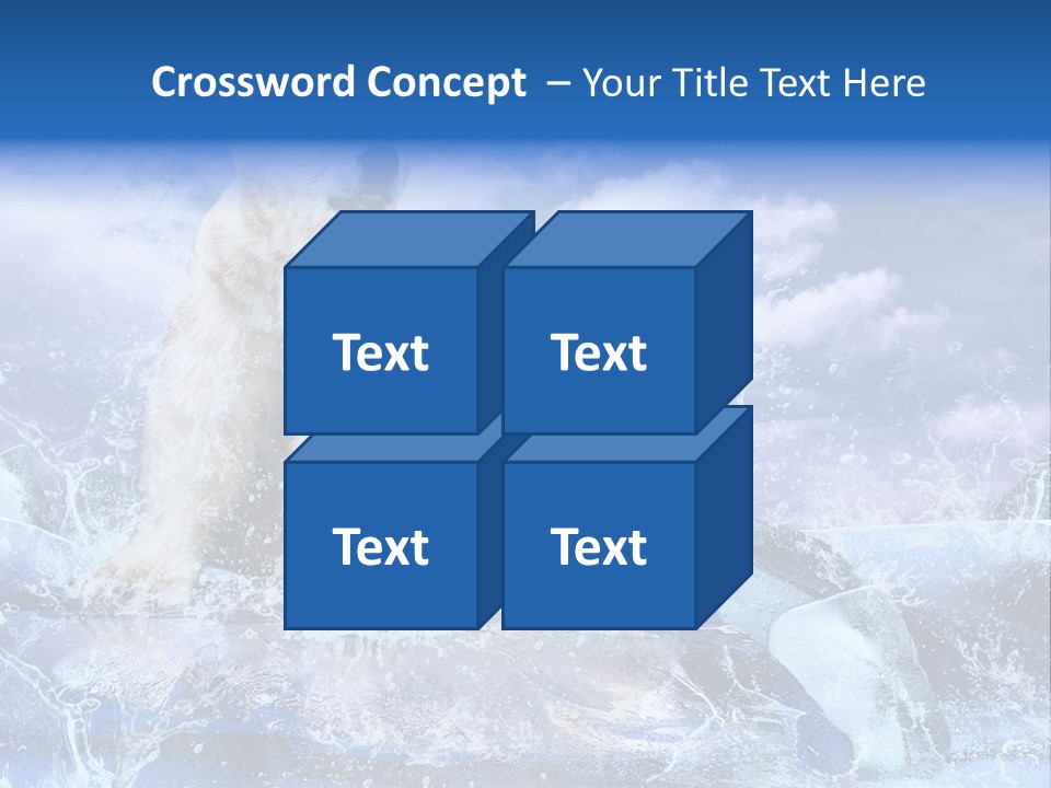 Endangered Swim Sea PowerPoint Template