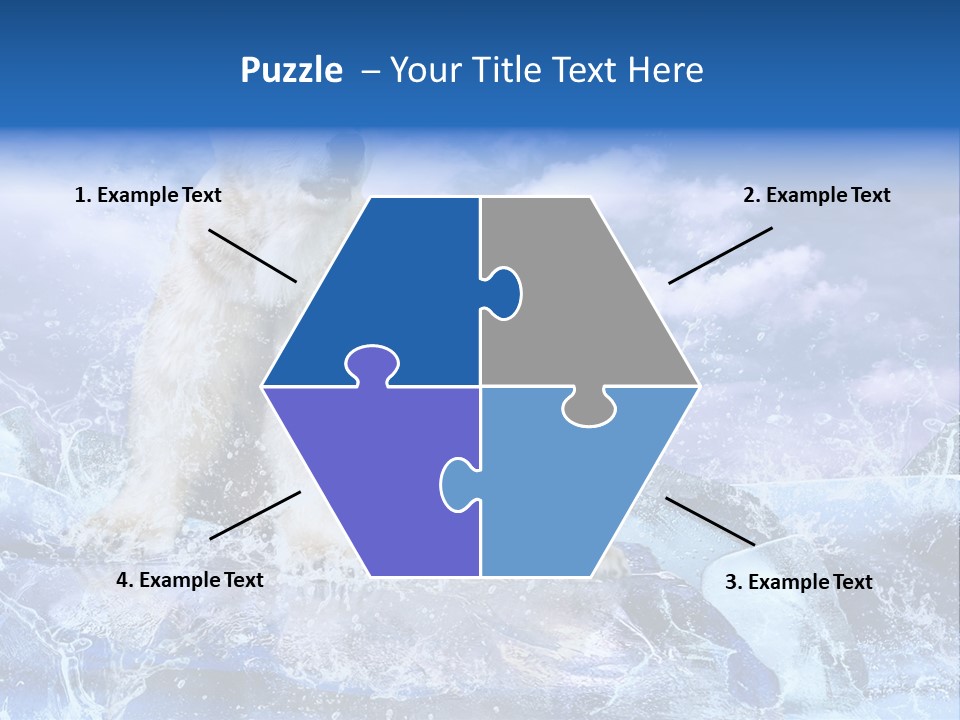 Endangered Swim Sea PowerPoint Template