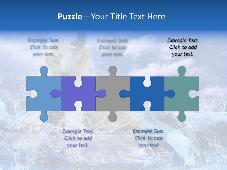 Endangered Swim Sea PowerPoint Template