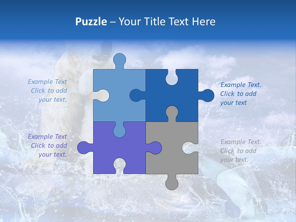 Endangered Swim Sea PowerPoint Template