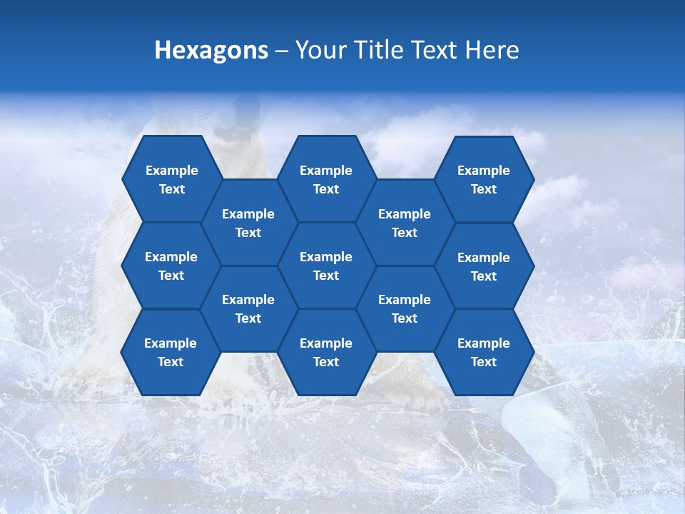 Endangered Swim Sea PowerPoint Template