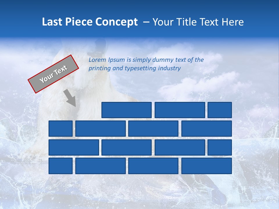 Endangered Swim Sea PowerPoint Template