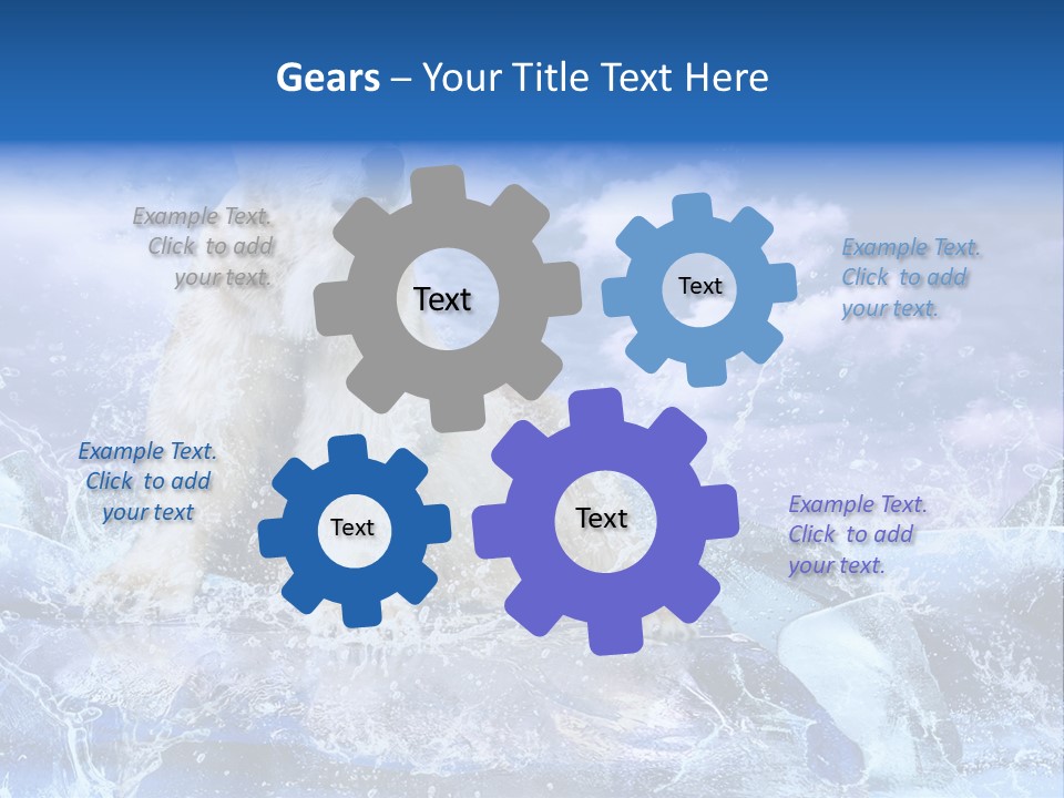 Endangered Swim Sea PowerPoint Template