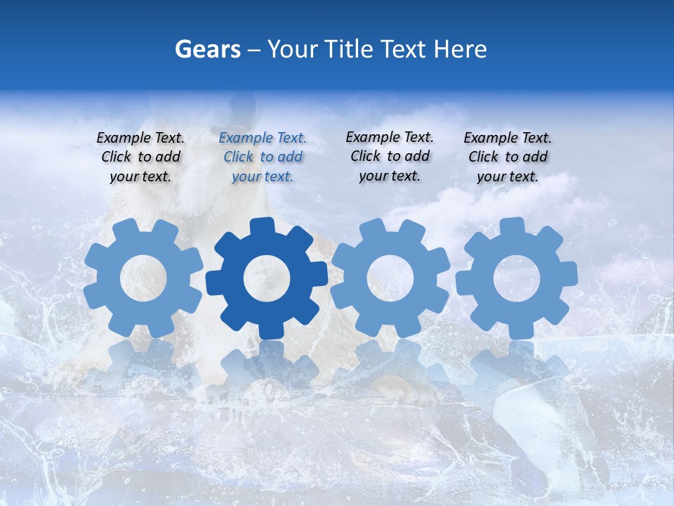 Endangered Swim Sea PowerPoint Template