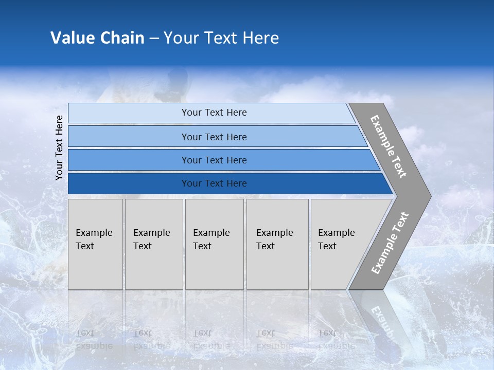 Endangered Swim Sea PowerPoint Template