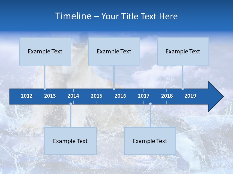 Endangered Swim Sea PowerPoint Template
