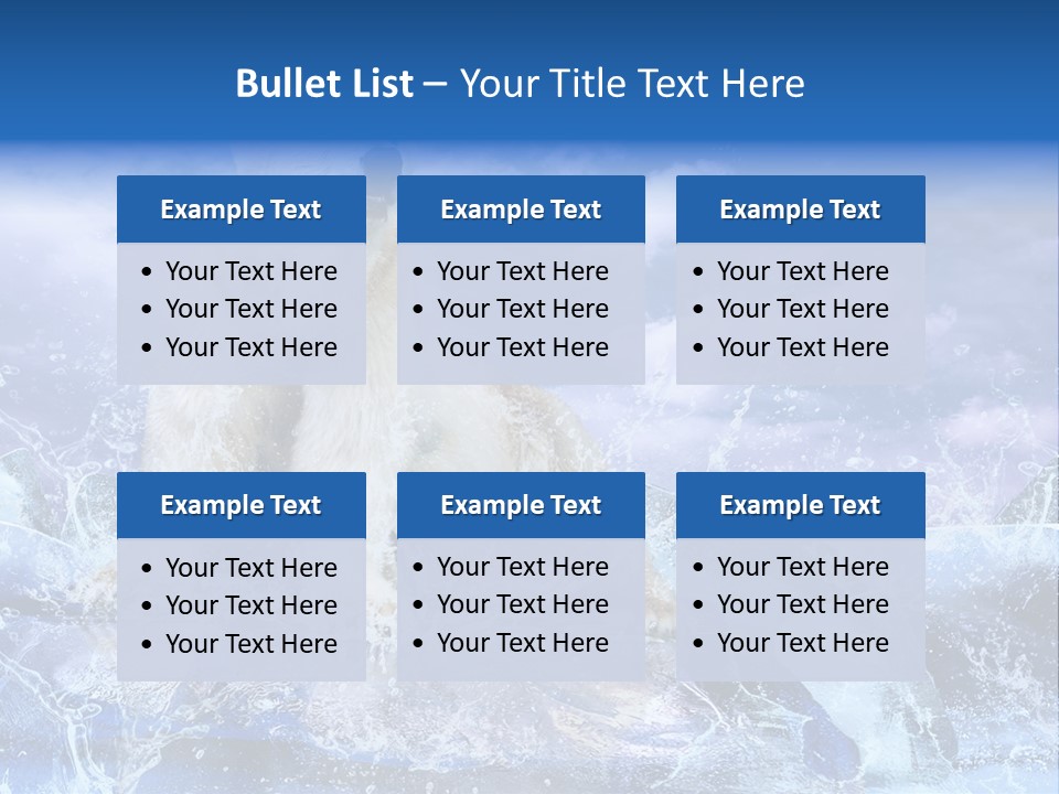 Endangered Swim Sea PowerPoint Template