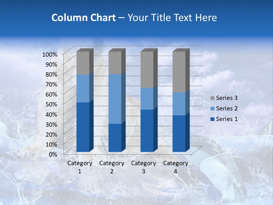Endangered Swim Sea PowerPoint Template