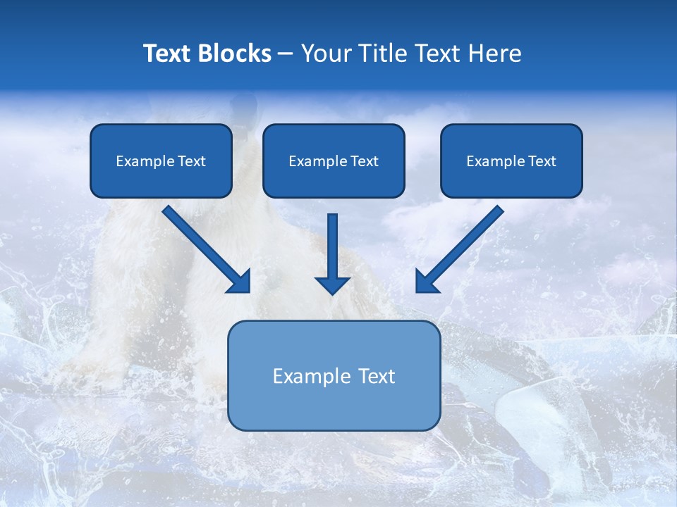 Endangered Swim Sea PowerPoint Template