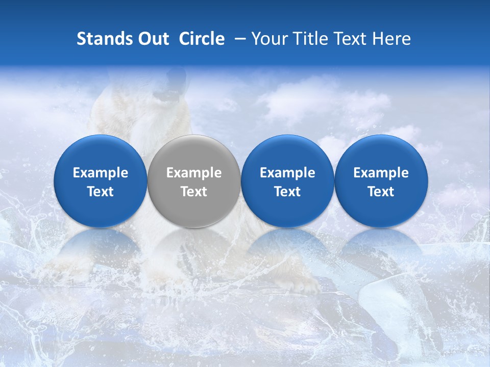 Endangered Swim Sea PowerPoint Template