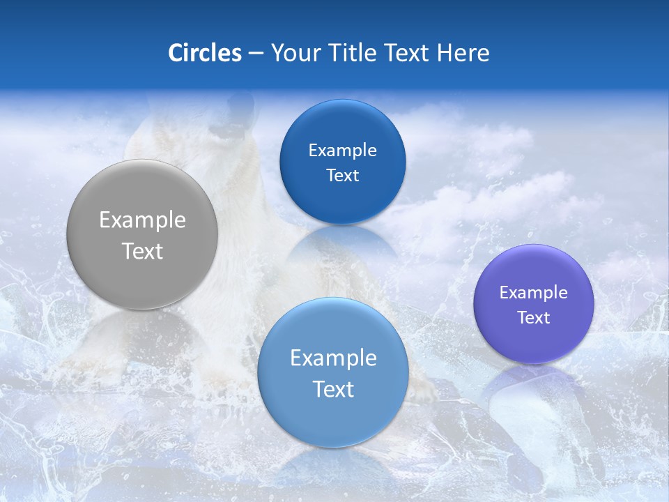 Endangered Swim Sea PowerPoint Template