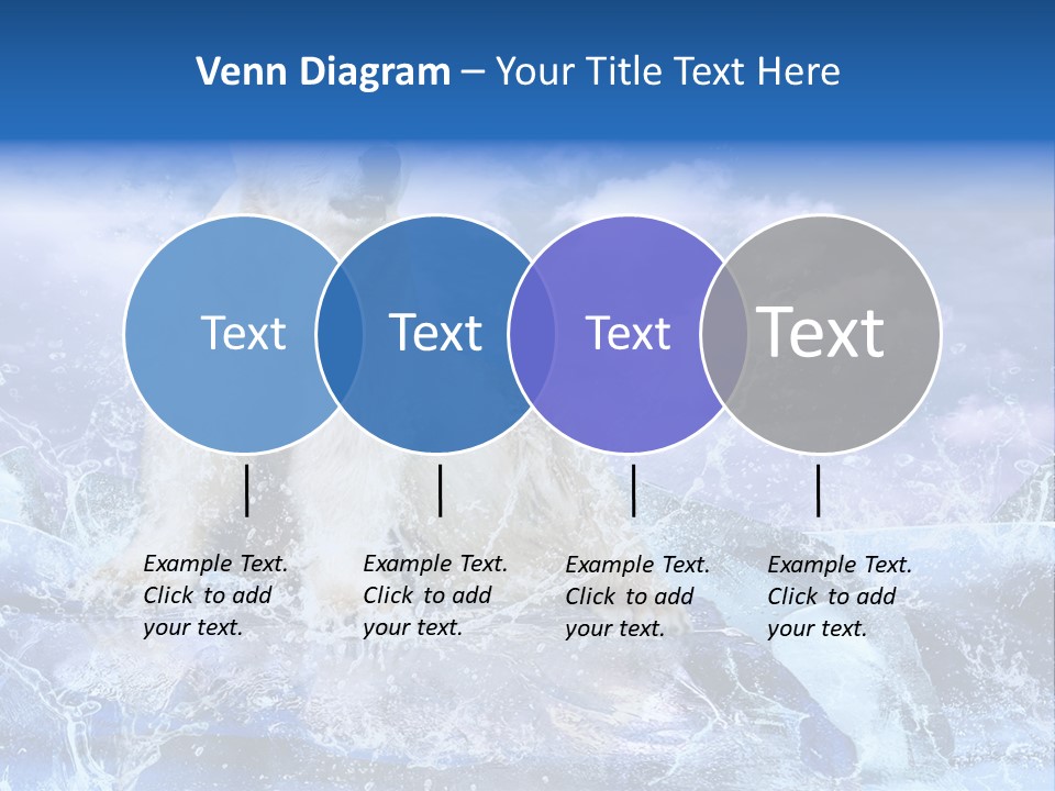 Endangered Swim Sea PowerPoint Template