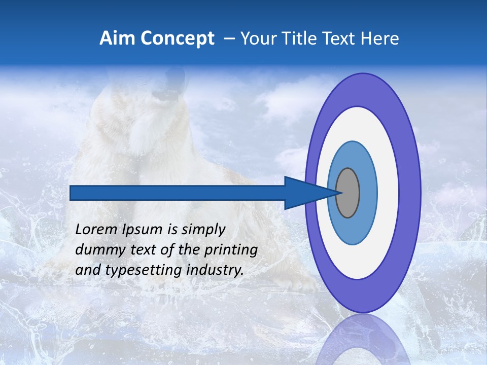 Endangered Swim Sea PowerPoint Template