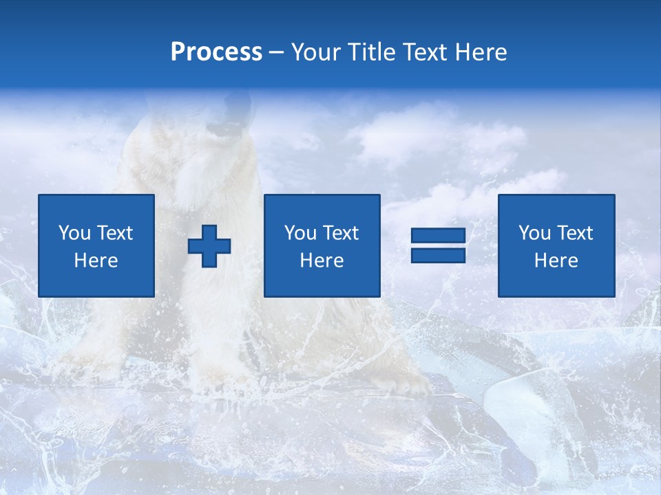 Endangered Swim Sea PowerPoint Template