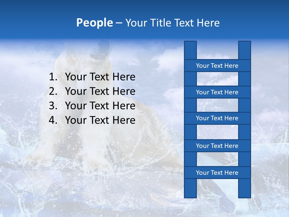 Endangered Swim Sea PowerPoint Template