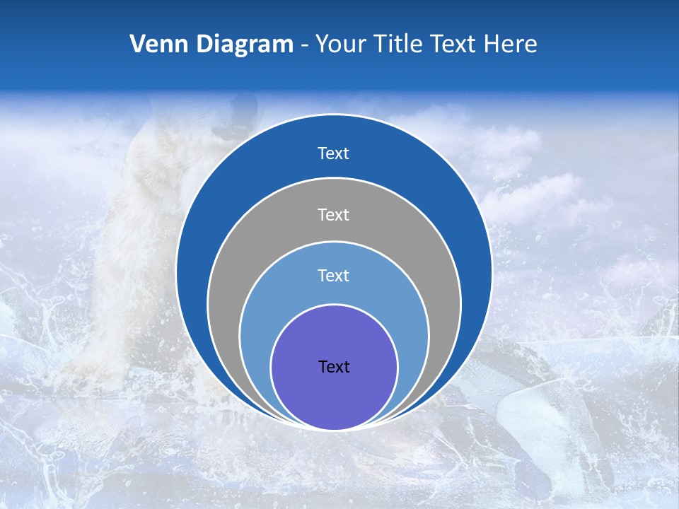 Endangered Swim Sea PowerPoint Template