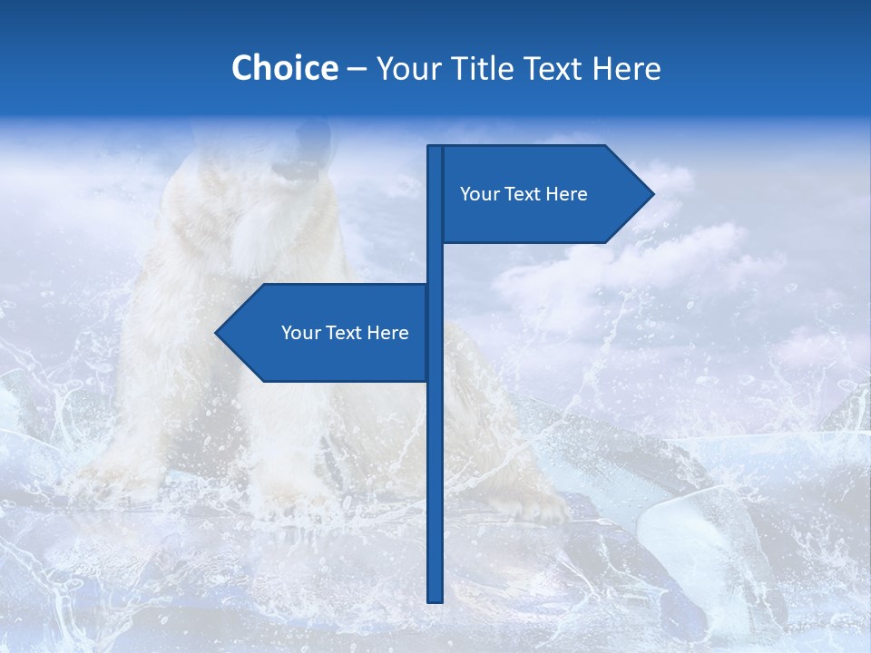 Endangered Swim Sea PowerPoint Template