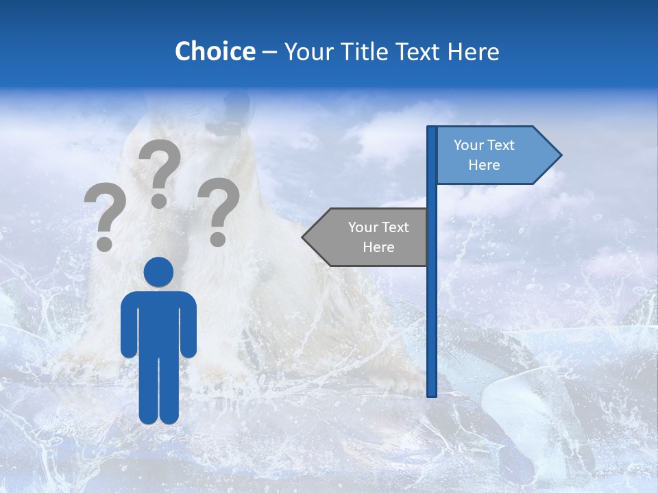 Endangered Swim Sea PowerPoint Template