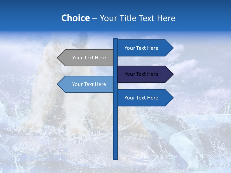 Endangered Swim Sea PowerPoint Template