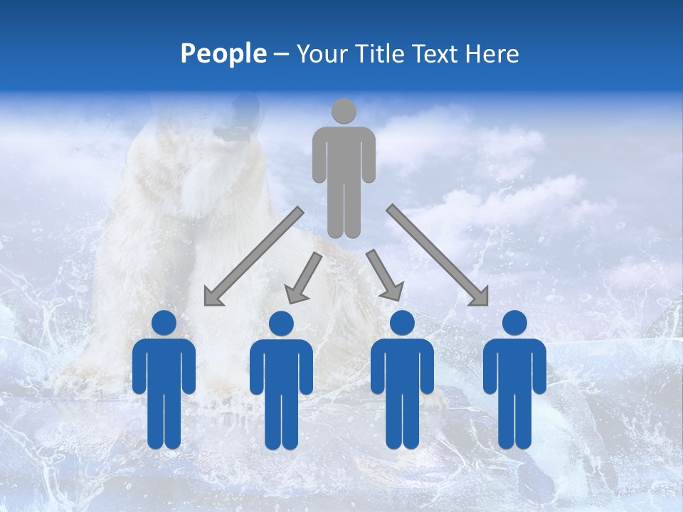 Endangered Swim Sea PowerPoint Template