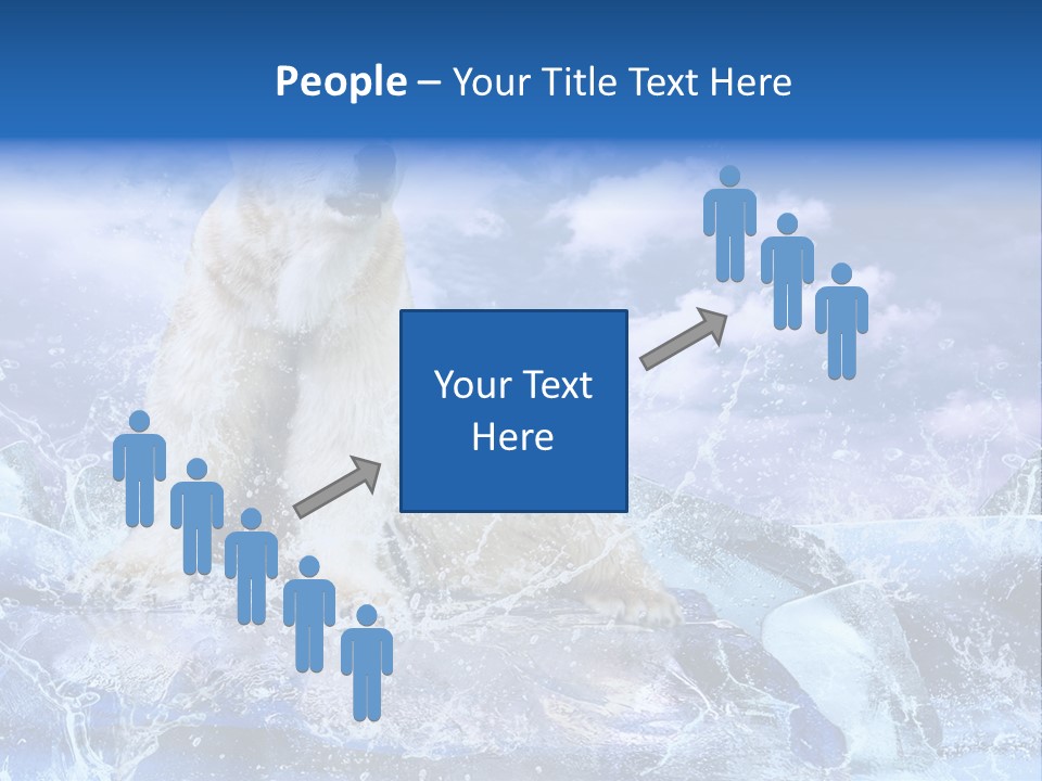 Endangered Swim Sea PowerPoint Template