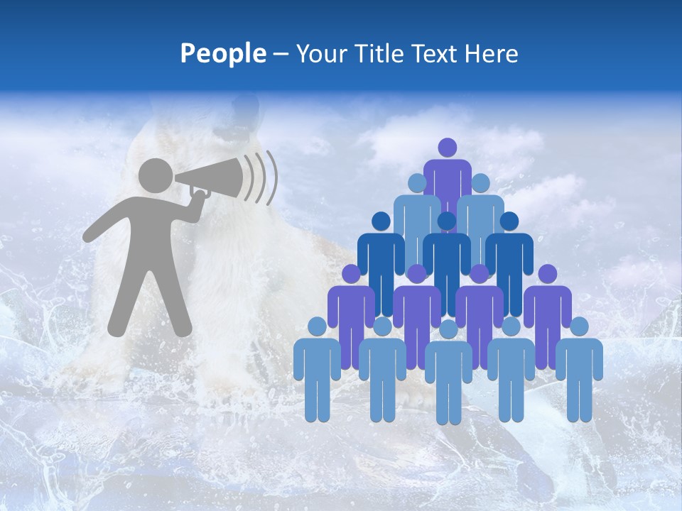 Endangered Swim Sea PowerPoint Template