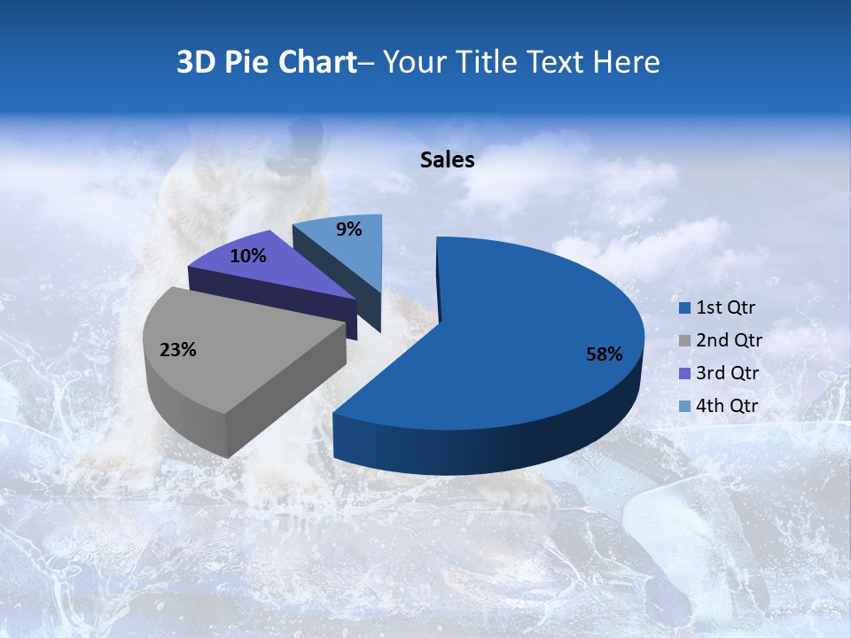 Endangered Swim Sea PowerPoint Template