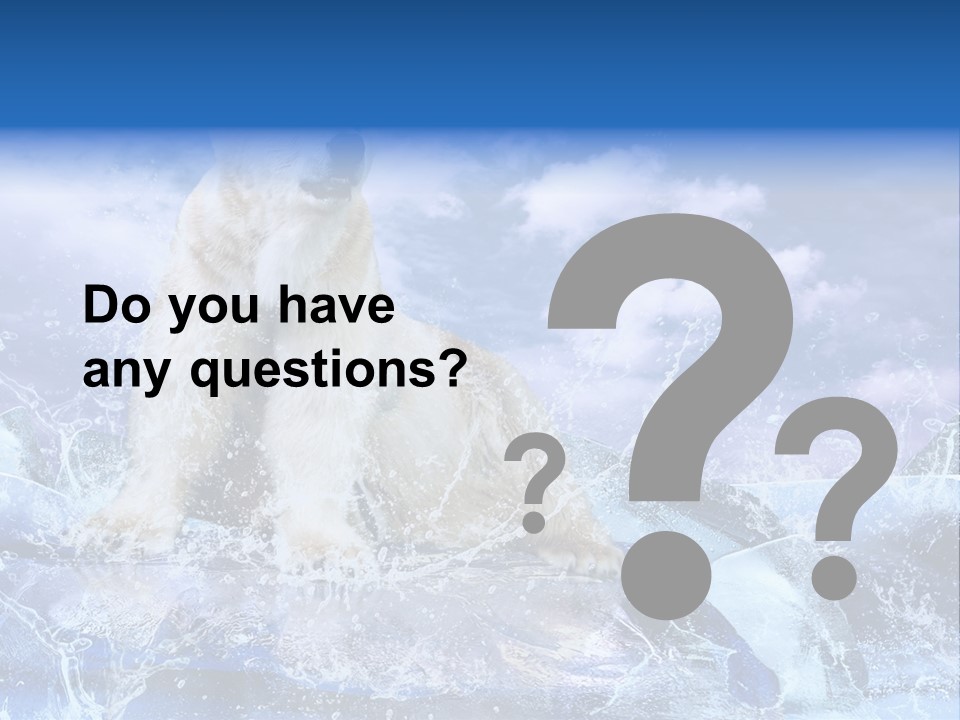 Endangered Swim Sea PowerPoint Template