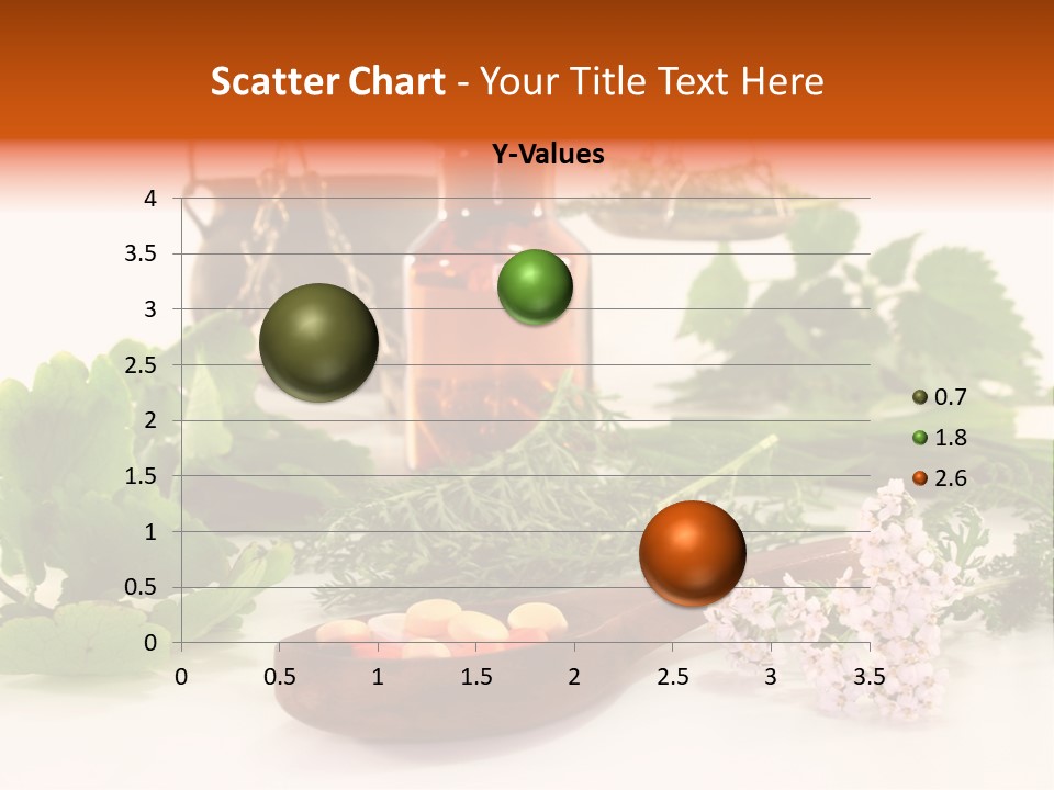 Mortar Medicinal Plantain PowerPoint Template