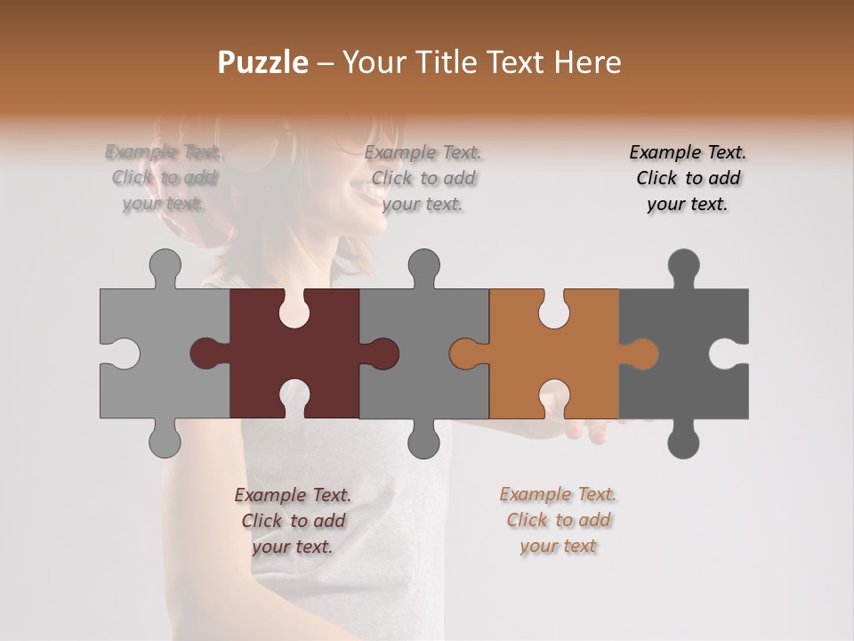 Break Dance Style Female PowerPoint Template