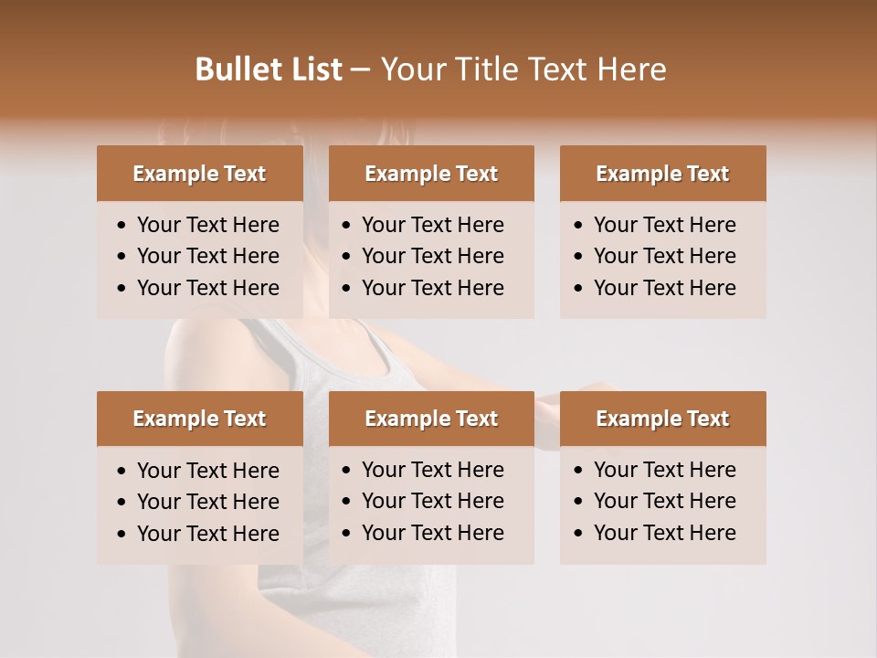 Break Dance Style Female PowerPoint Template