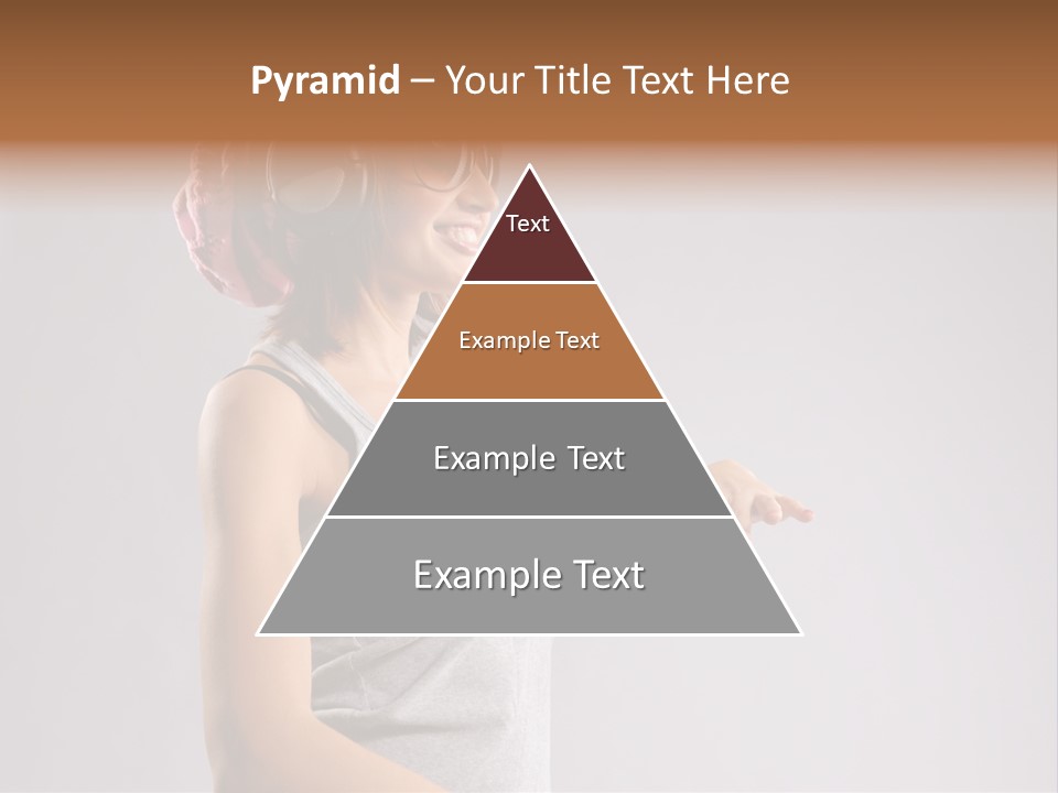 Break Dance Style Female PowerPoint Template