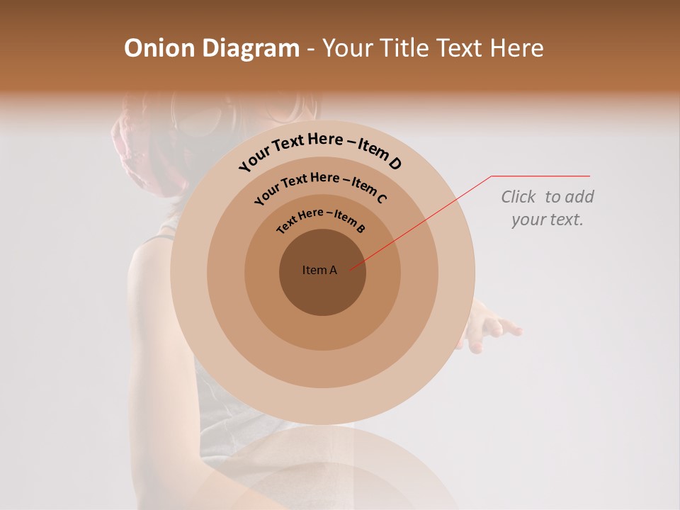 Break Dance Style Female PowerPoint Template