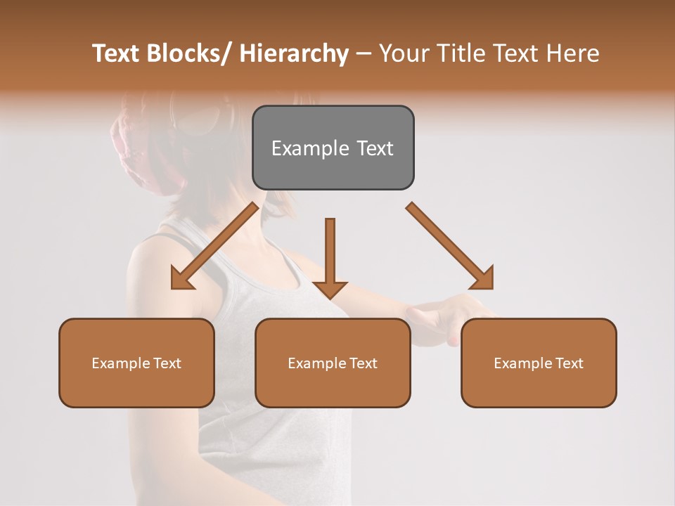 Break Dance Style Female PowerPoint Template