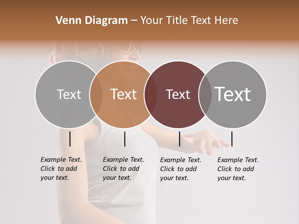 Break Dance Style Female PowerPoint Template