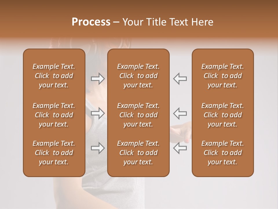 Break Dance Style Female PowerPoint Template