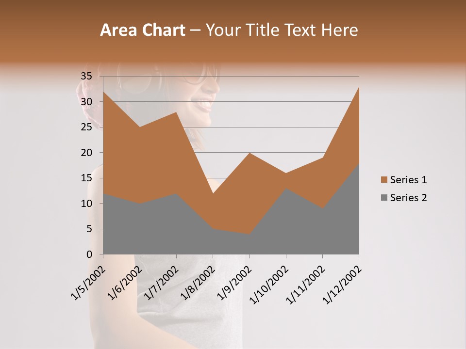 Break Dance Style Female PowerPoint Template