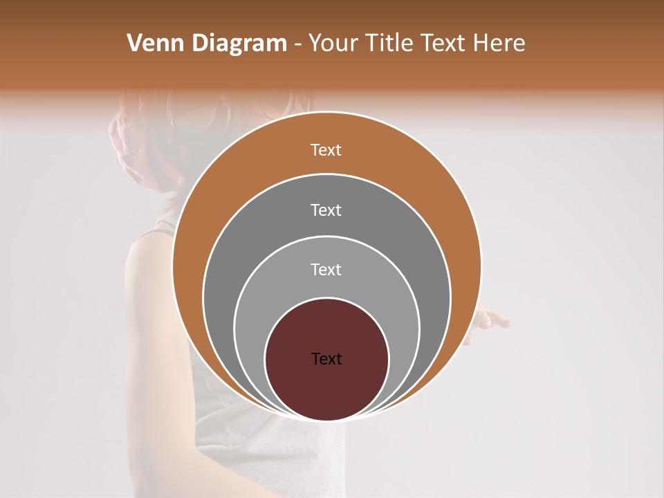 Break Dance Style Female PowerPoint Template